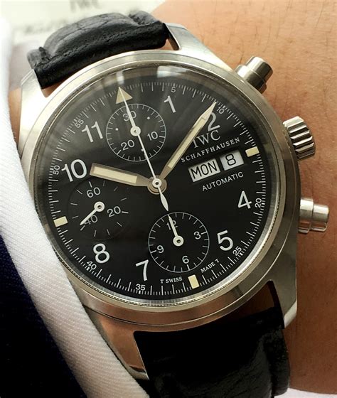 orologio iwc flieger chronograph automatic|flieger watches worn.